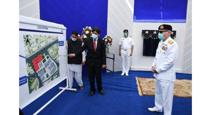 Chief Of The Naval Staff Lays Foundation Of Pakistan Maritime Science & Technology Park And Inaugurates Bahria School Of Engineering & Applied Sciences At Karachi