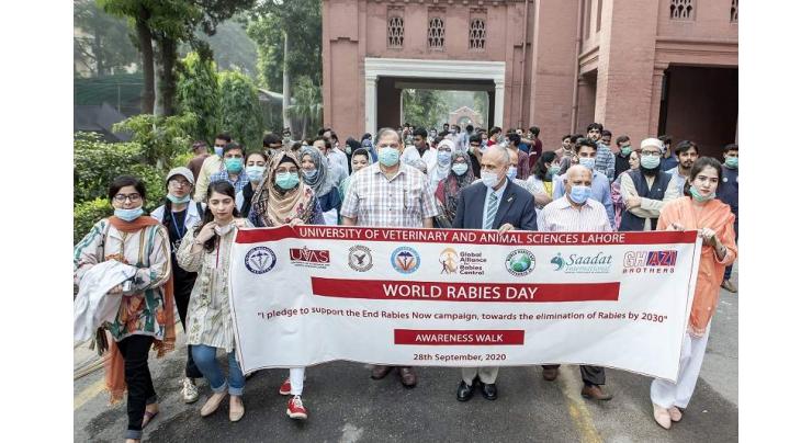 World Rabies Day observed at UVAS