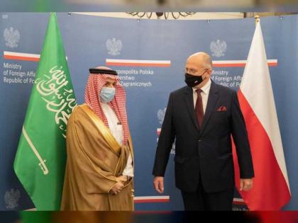 وزيرا خارجية السعودية وبولندا يبحثان تعزيز العلاقات بين البلدين