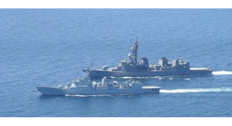 PNS Zulfiqar participates in 'Passage Exercise' with JMSDF Ship Onami

