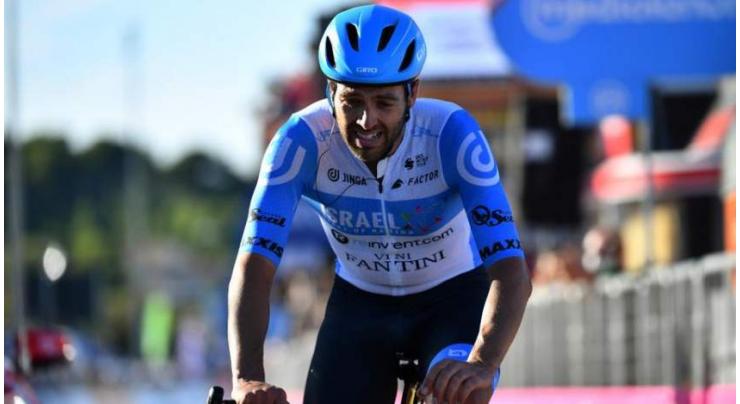 Britain's Dowsett wins Giro d'Italia eighth stage, Almeida keeps race lead
