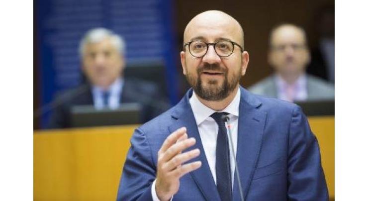 EU's Michel Says 'Sensitive Issues' Still Require Face-to-Face Meetings Despite COVID-19