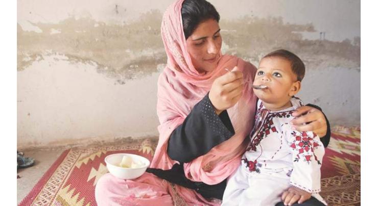 Four in 10 children are stunted in Pakistan: Nutrition survey
