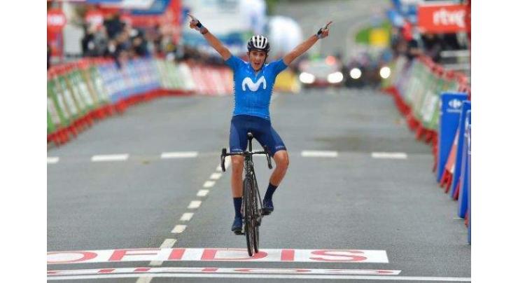 Soler wins Vuelta second stage, Roglic stays in red
