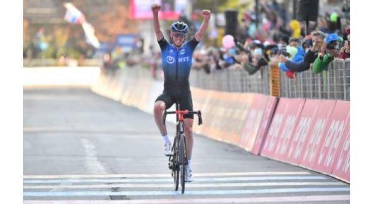 Australian O'Connor wins Giro d'Italia 17th stage
