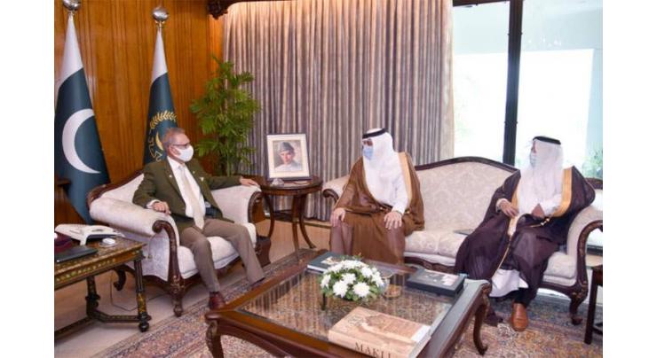 Pakistan wants to further expand bilateral ties with Saudi Arabia for mutual benefit: President
