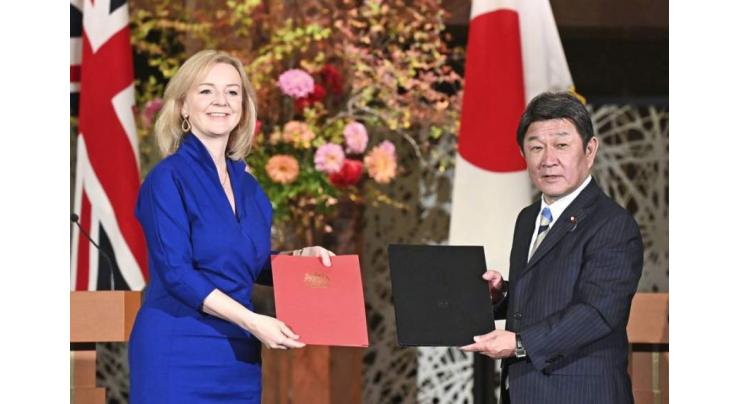 Japan, Britain sign post-Brexit free trade deal
