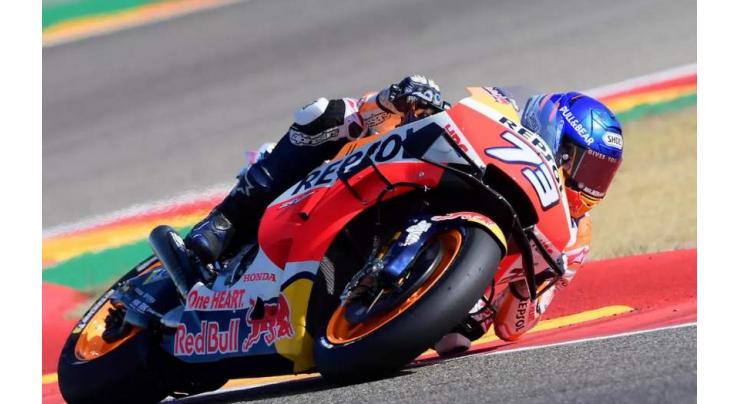 Alex Marquez fastest in first Teruel MotoGP practice
