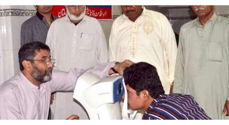 Pakistan Navy establishes free medical, eye camp at Mubarak Village in Karachi

