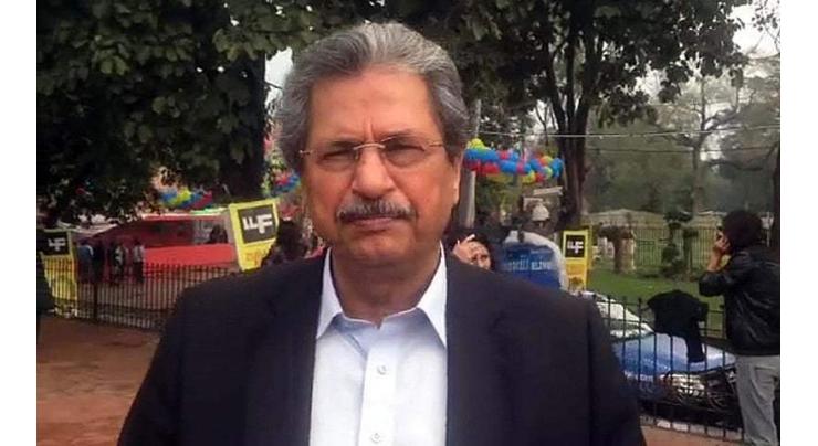 Higher time scale granted to teaching faculty under FDE: Shafqat Mahmood

