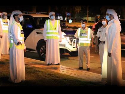 شرطة أبوظبي تنفذ حملة للتوعية بالتباعد الاجتماعي وتجنب التجمعات