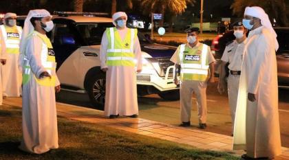شرطة أبوظبي تنفذ حملة للتوعية بالتباعد الاجتماعي وتجنب التجمعات