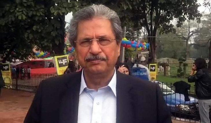 Higher time scale granted to teaching faculty under FDE: Shafqat Mahmood