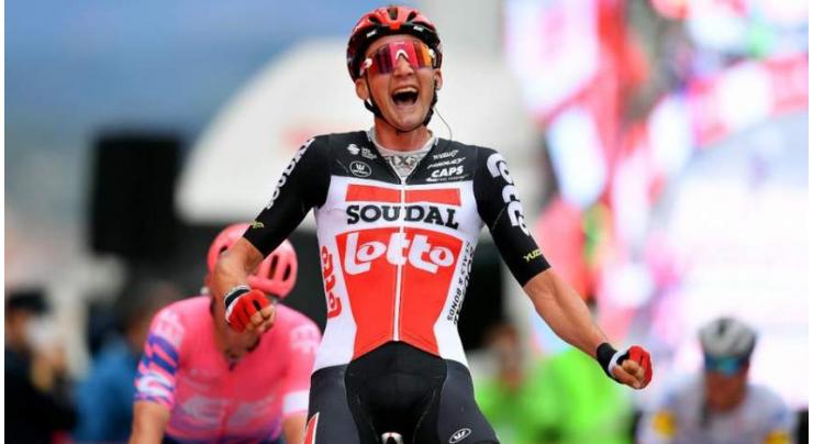 Wellens wins 14th stage of Vuelta as Roglic keeps lead
