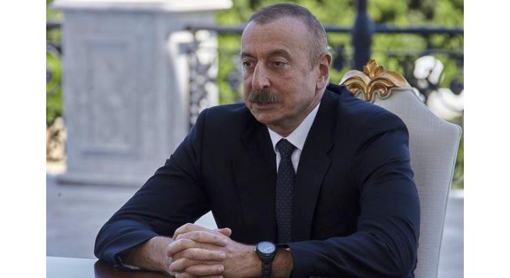 Aliyev Says Azerbaijani Forces Take Control of 16 Villages in Regions Surrounding Karabakh