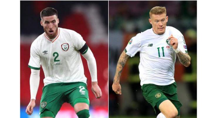Ireland duo test positive for virus ahead of Bulgaria game
