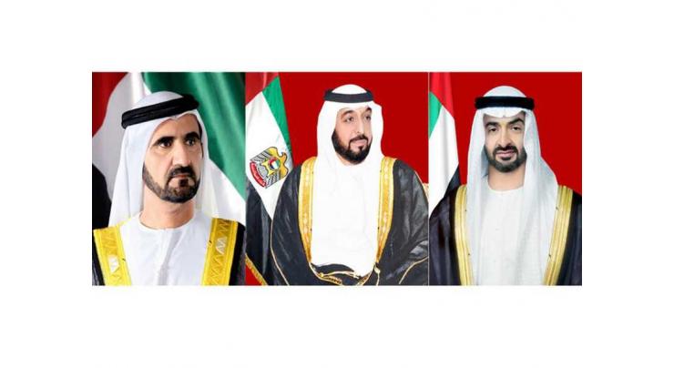 UAE leaders congratulate president of Burkina Faso on re-election