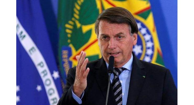 Brazil's Bolsonaro says won't take virus vaccine
