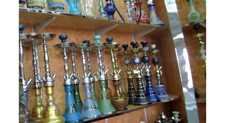 Sheesha center raided in housing society; 10 arrested
