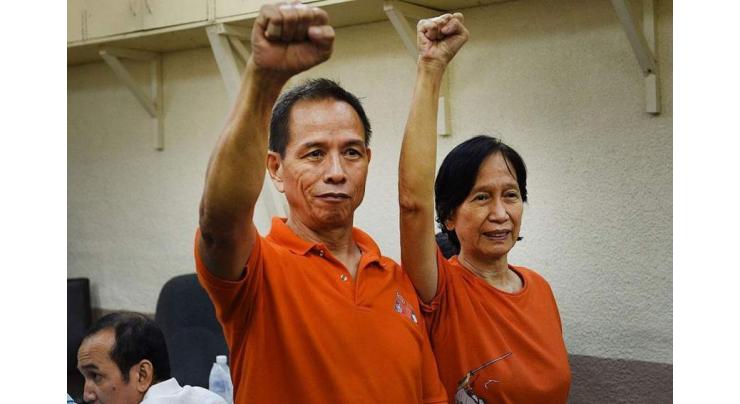 Fugitive Philippine rebel chiefs convicted of kidnapping
