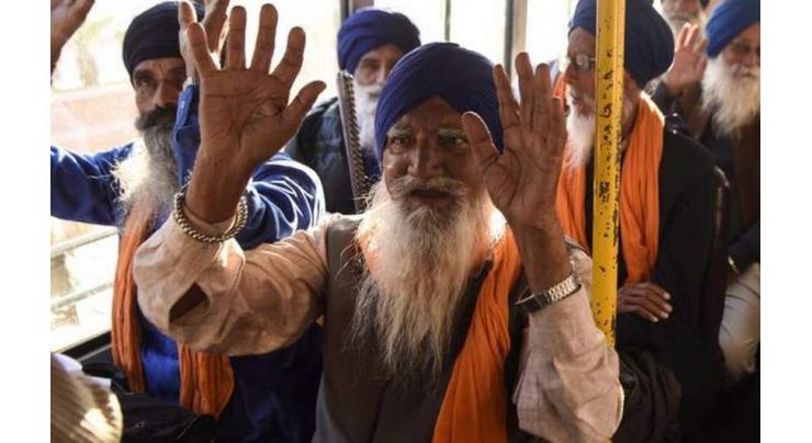 600 Sikh pilgrims from India arrive as Baba Guru Nanak birth anniversary celebrations start
