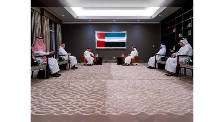 Abdullah bin Zayed receives Saudi Deputy FM