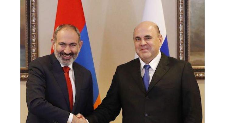 Mishustin, Pashinyan Discuss Russia's Role in Rebuilding Karabakh - Russian Cabinet