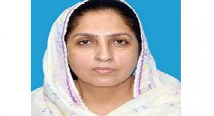 Dr. Asiya  Asad appointed as Chief Minister's focal person on Covid-19
