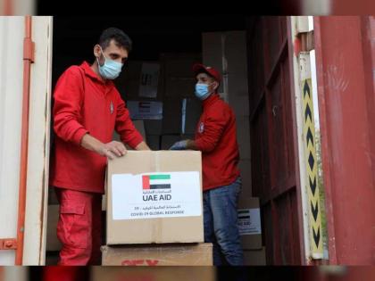 ERC land aid convoy arrives in Damascus to help limit spread of COVID-19