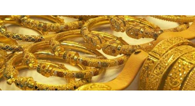 Gold price increases Rs.350 to Rs.109,200 per tola
