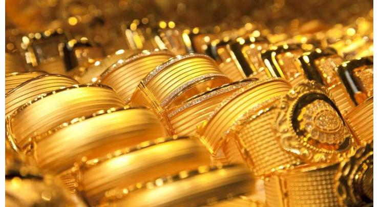 Gold price increases Rs1600 to Rs110,800 per tola
