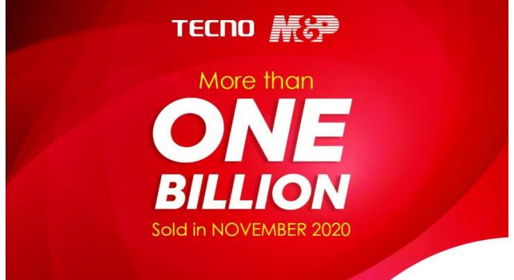 TECNO And M&P Celebrate 1 Billion Sales Record