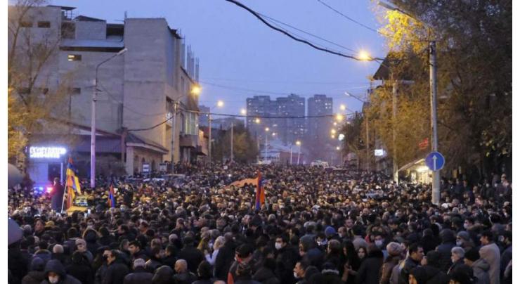 Armenian Opposition Announces Start of Rallies Demanding Pashinyan's Resignation