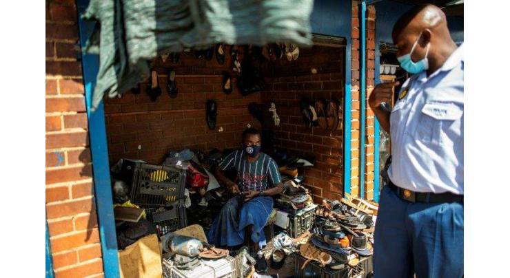 Mask up: S.African police enforce 'zero tolerance' drive

