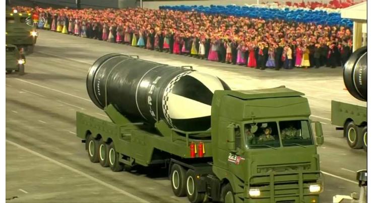 North Korea shows off new submarine-launched missile
