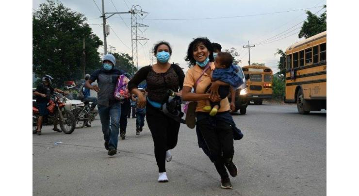 New migrant caravan leaves Honduras in pursuit of American dream
