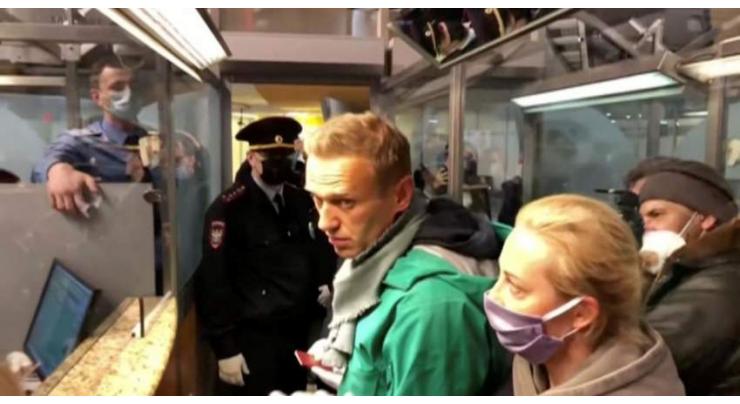 EU chief demands Russia 'immediately release' Navalny
