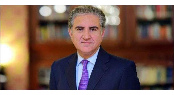 Indian's aggressive designs against Pakistan to jeopardize regional peace: Qureshi

