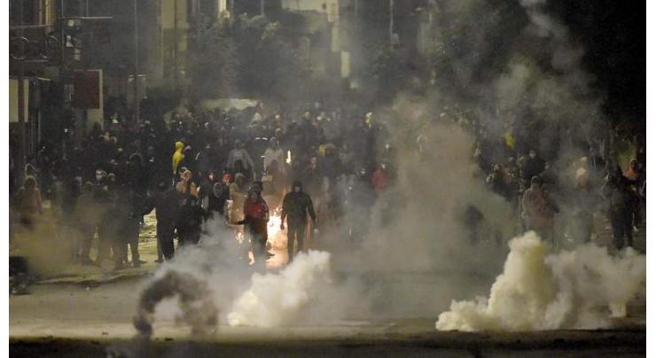 Tunisia rocked by fourth night of street riots
