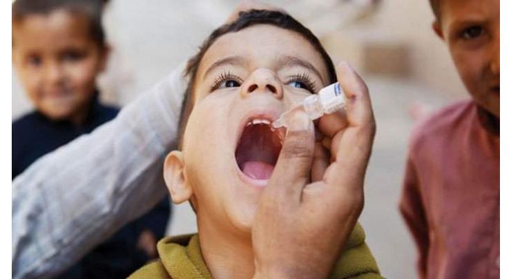 Over 40 mln children vaccinated with anti-polio drops in national campaign
