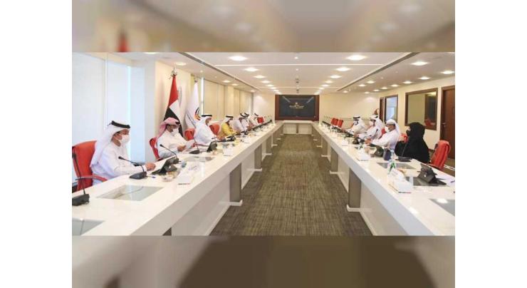 Rashid bin Humaid heads meeting of Board of Directors of UAEFA