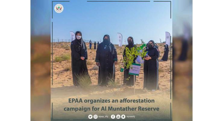 EPAA organises afforestation campaign for Al Muntather Reserve
