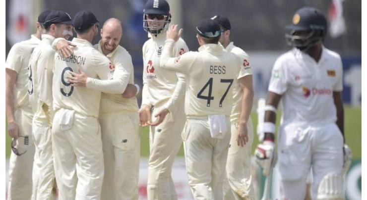 England lose Crawley in 164-run chase against Sri Lanka
