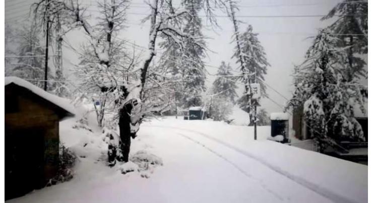 Around 15inches snowfall occurred in Murree during last week: Spokesman PMD
