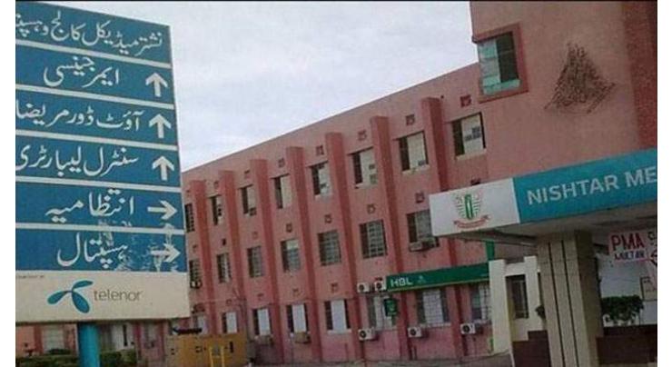 Covid-19 claims three more lives at Nishtar Hospital
