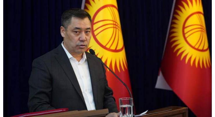 Once-jailed populist Japarov sworn in as Kyrgyz president
