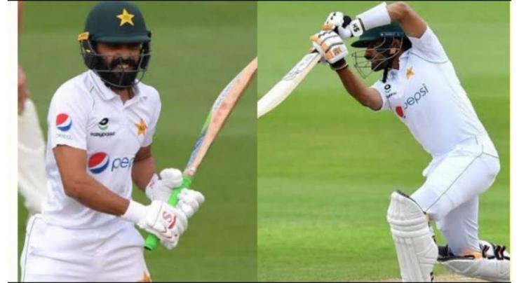 Quinton de Kock, Babar Azam and Fawad Alam review first Test