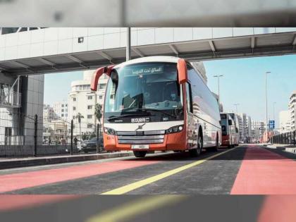 &quot;طرق دبي&quot; تبدأ غدا التشغيل الفعلي للمسار الخاص بالحافلات في شارع خالد بن الوليد