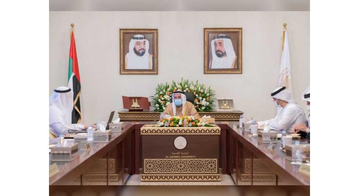 Sharjah Ruler chairs board meeting of Al Qasimia University