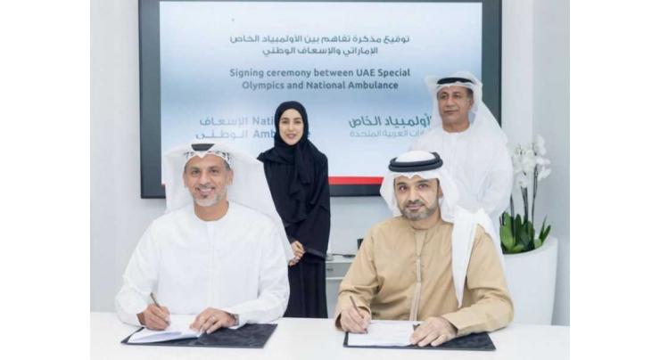 Special Olympics UAE nominates National Ambulance for Golisano Health Leadership Award